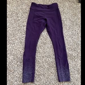 Lululemon Tight Stuff Darkest Magenta- size 4